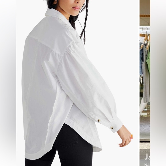 We The Free White Button-Down Shirt - Picture 2 of 9